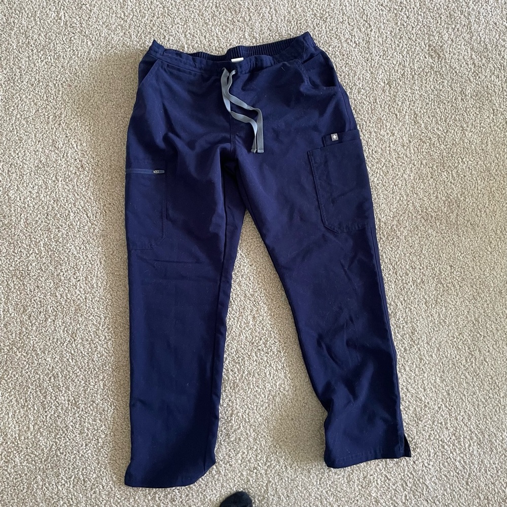 Figs Scrub Bottoms -Navy